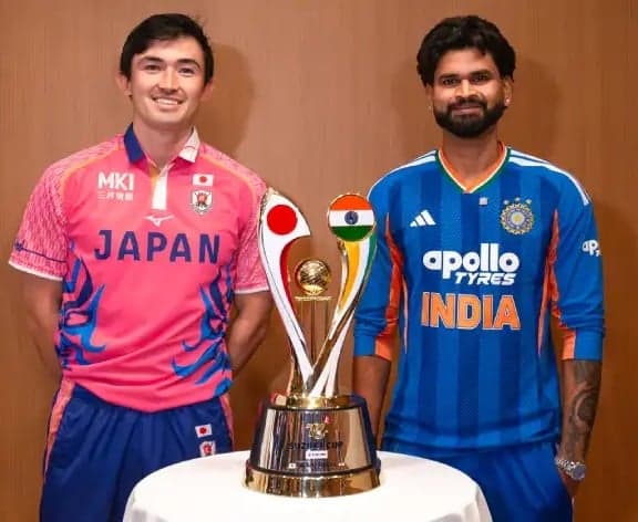 భారత్-జపాన్ టీ20కి తుఫాన్ ముప్పు