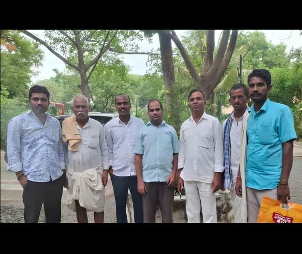 11 ఏళ్ల నిరీక్షణకు తెర.. ఇంటికి చేరిన హనుమంతు - Udayam Digital