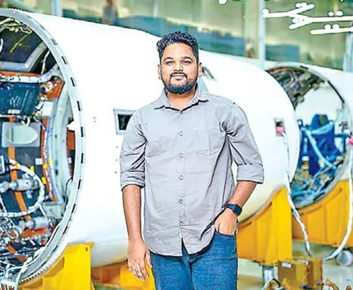 విక్రమ్-1లో గిరిజన యువకుడి ప్రతిభ