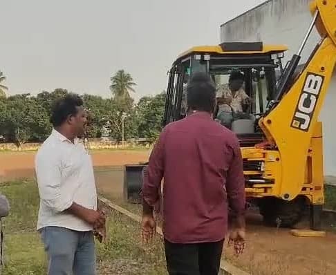  సామర్లకోటలో వాకింగ్ ట్రాక్ మరమ్మతులు - Udayam