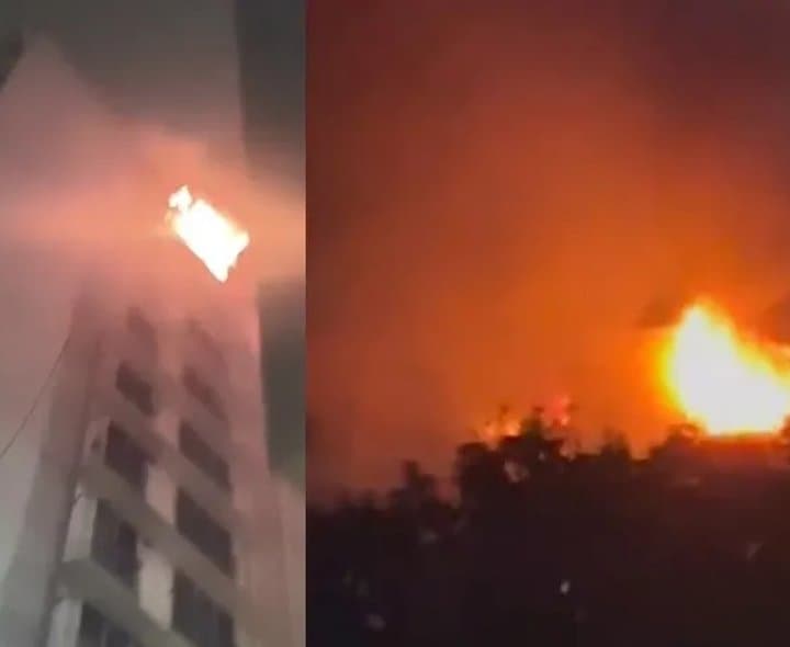 ముంబై భవనంలో మంటలు.. విషాదం