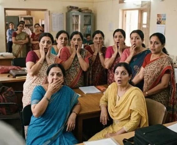 ఉపాధ్యాయులకు నోటీసులు