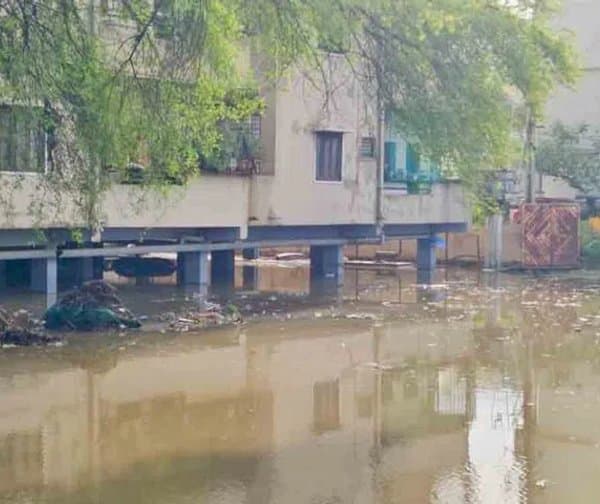 అమీన్‌పూర్‌లో భారీ వర్షం