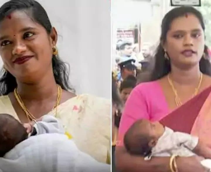 పసిబిడ్డతో అసెంబ్లీకి పల్లవి - Udayam