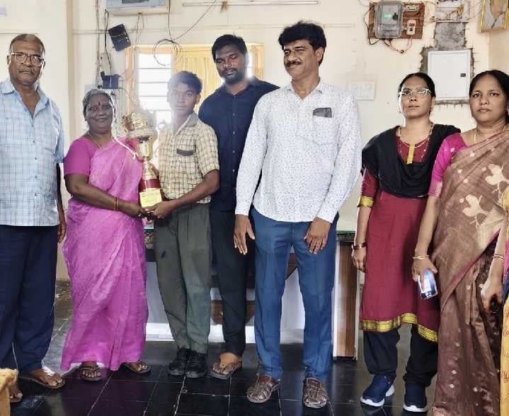 జాతీయ సాఫ్ట్‌బాల్ పోటీలకు తిమ్మాపూర్ విద్యార్ధి