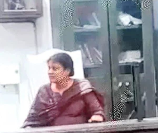 జడ్జి కుర్చీలో కూర్చుని.. ‘ఆర్డర్‌ ఆర్డర్‌’ అన్న మహిళ! - Udayam Digital