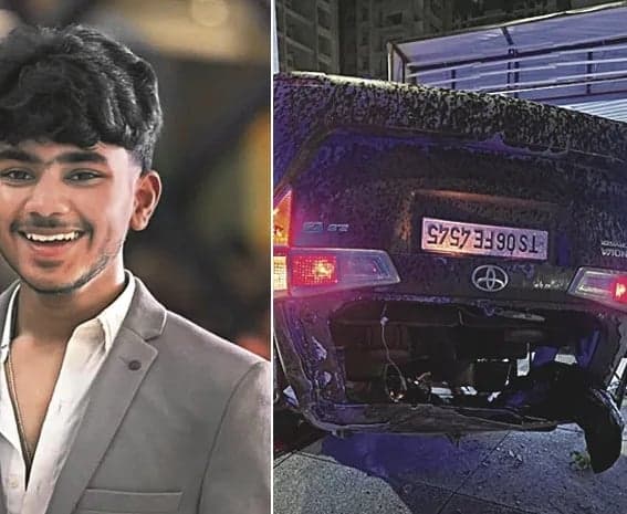 కోకాపేటలో ఘోర రోడ్డు ప్రమాదం