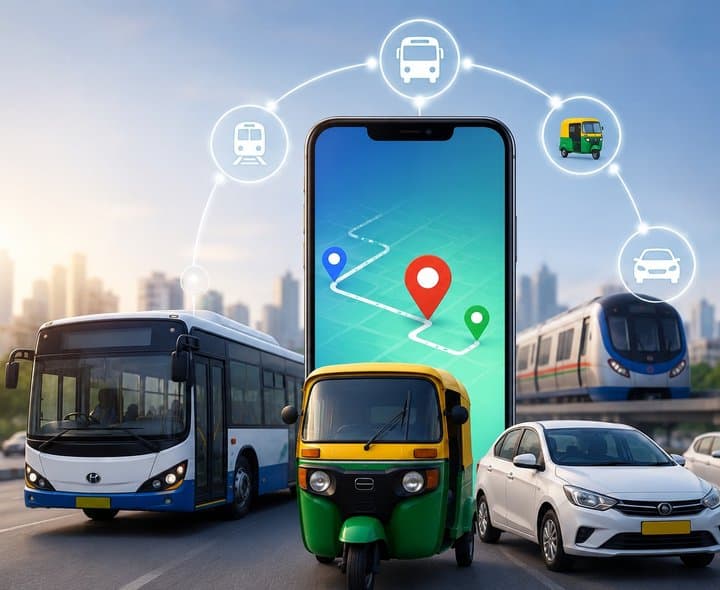 ఒకే యాప్‌లో ఆర్టీసీ, మెట్రో, ఆటో, క్యాబ్ సేవలు