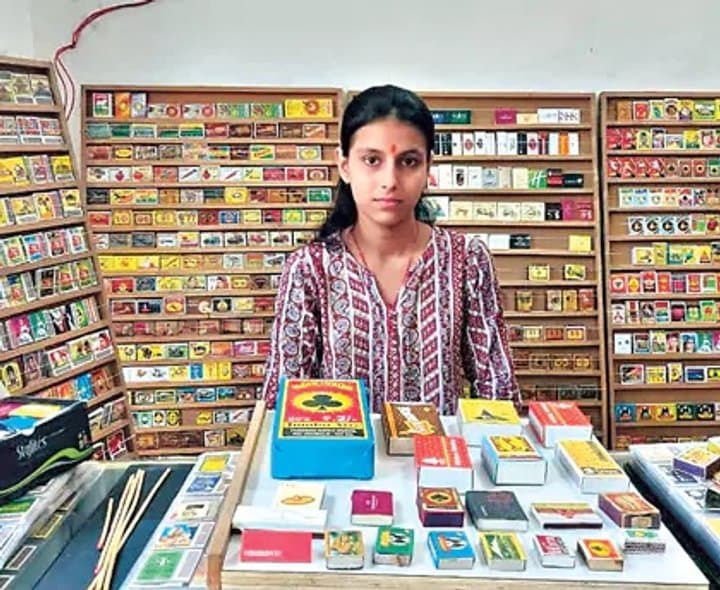 అగ్గిపెట్టెలతో చరిత్ర సేకరణ