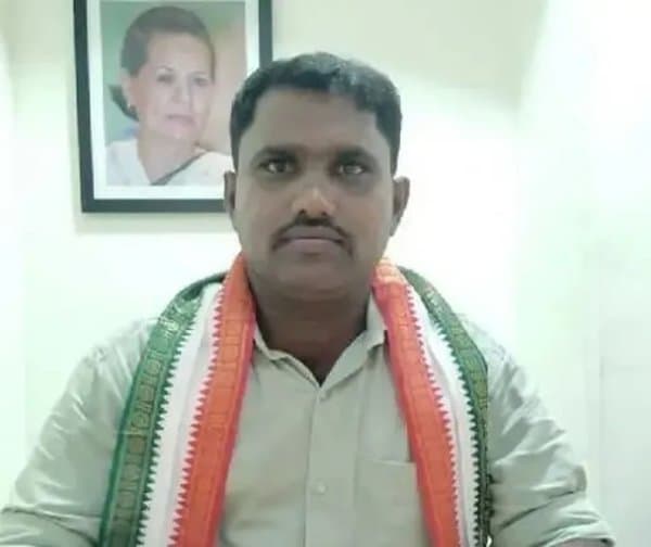 యూత్ కాంగ్రెస్ జిల్లా అధ్యక్షుడిగా అనిల్ కుమార్ ఎన్నిక - Udayam Digital