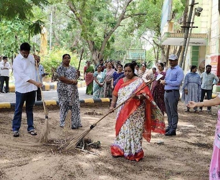 పరిసరాల పరిశుభ్రతతోనే ఆరోగ్యం: జిల్లా పరిషత్ ఛైర్‌పర్సన్