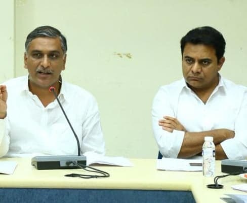 MLC ఎన్నికపై కేటీఆర్, హరీష్‌రావు సమావేశం