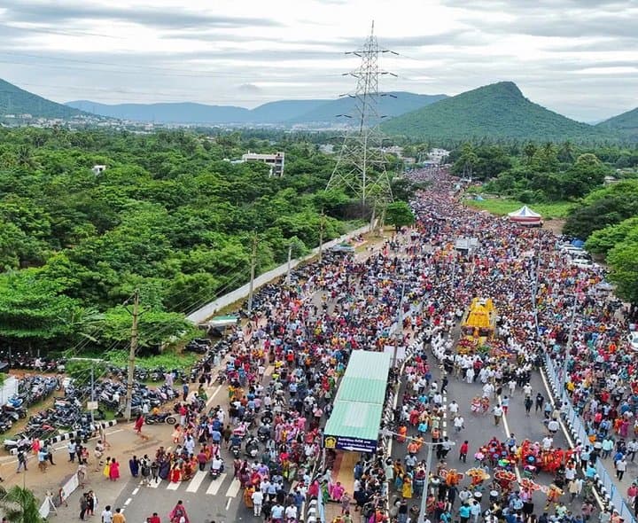 సింహాచలం గిరిప్రదక్షిణ నేడు ప్రారంభం
