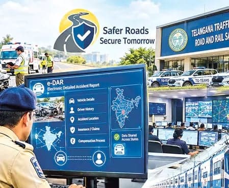 టీజీ-టీమార్స్‌తో రహదారి భద్రత