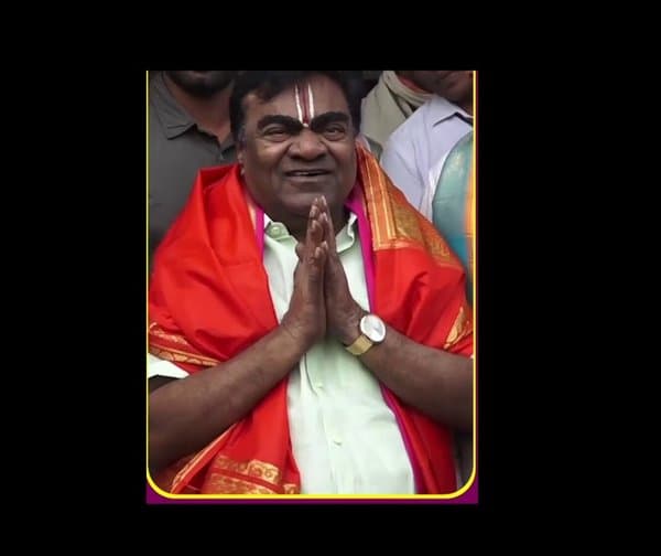 తిరుమలకు బాబూమోహన్