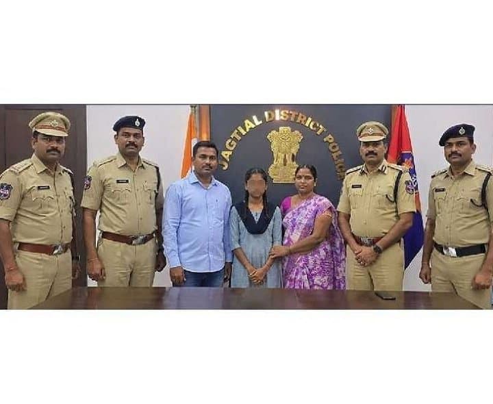 24 గంటల్లో విద్యార్థిని ఆచూకీ గుర్తింపు