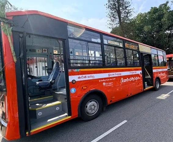 టీటీడీకి 25 ఎలక్ట్రిక్ బస్సులు