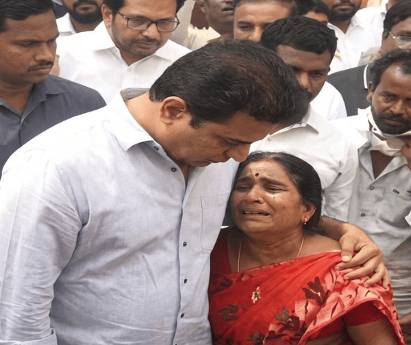 ఓఆర్ఆర్ ఘోర ప్రమాదం: సిరిసిల్ల మృతులకు కేటీఆర్ నివాళులు! - Udayam Digital