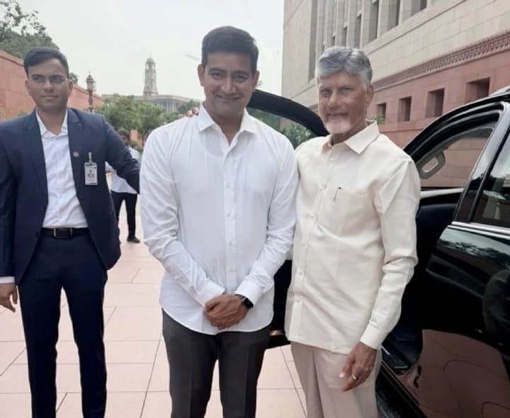 ఢిల్లీలో సీఎం చంద్రబాబుతో మంత్రి