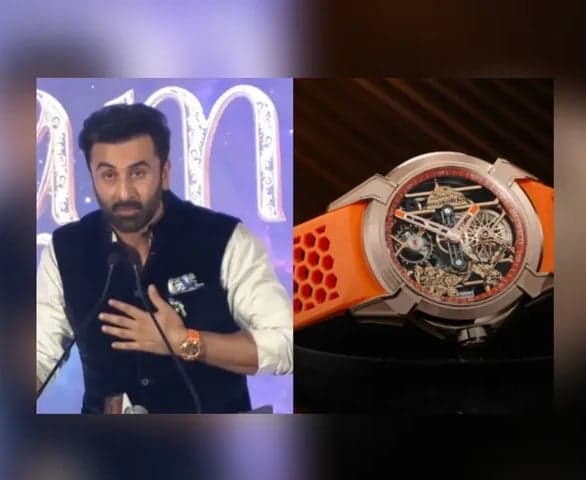 రణ్‌బీర్ చేతికి రూ.78 లక్షల వాచ్