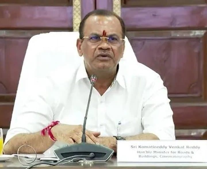 తెలంగాణ టీవీ అవార్డులపై మంత్రి కోమటిరెడ్డి సమీక్ష