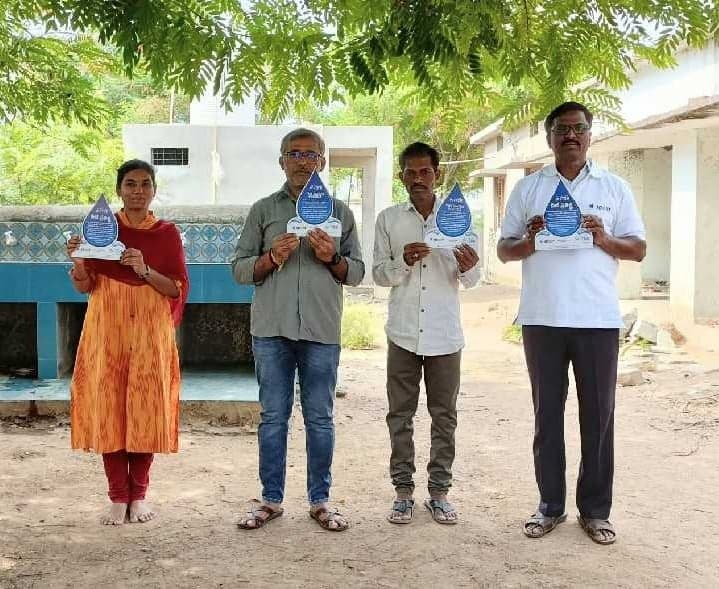 నీటిని పొదుపుగా వాడాలి: వీరు మల్లేష్ - Udayam