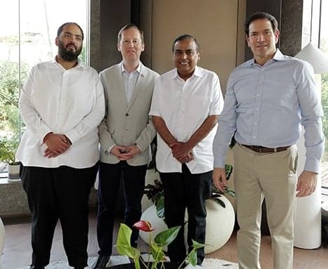 జామ్‌నగర్‌ రిఫైనరీని సందర్శించిన రూబియో