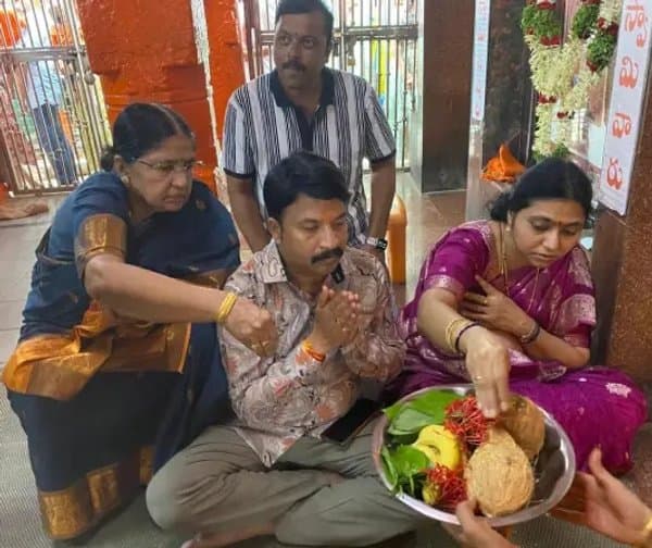కొండగట్టులో ఆర్పీ పట్నాయక్