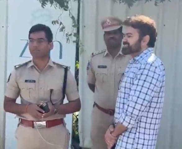 జన్వాడ ఫామ్‌హౌస్ వద్ద భారీగా పోలీసుల మోహరింపు