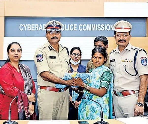 నెల రోజుల శిశువు కిడ్నాప్ కేసు ఛేదన