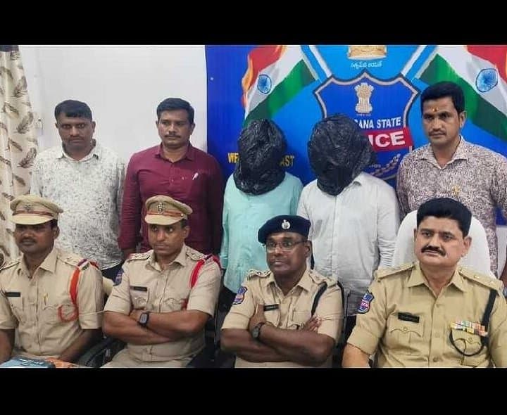 ధాన్యం దుర్వినియోగం కేసులో ఇద్దరి అరెస్ట్