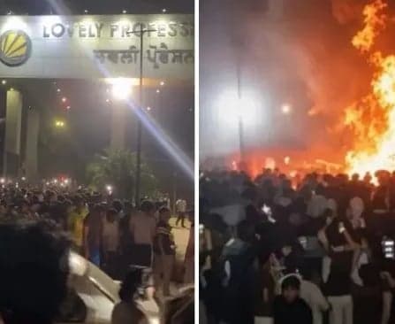 ఎల్‌పీయూలో ఉద్రిక్తత.. వదంతులే కారణం