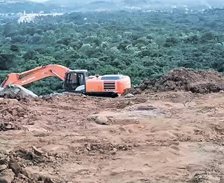 బంగారుపాళ్యంలో గ్రానైట్‌ అక్రమ తవ్వకాలపై ఆరోపణలు - Udayam Digital