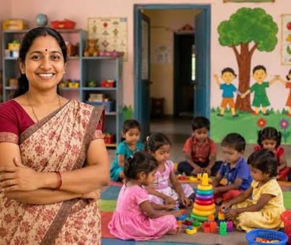 తెలంగాణలో 15,982 అంగన్‌వాడీ ఉద్యోగాల భర్తీ