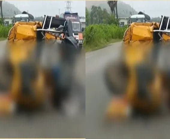 విజయనగరం జిల్లాలో రోడ్డు ప్రమాదం