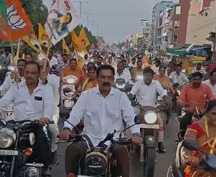 తాడిగడపలో ఘనంగా సేవా జ్యోతి యాత్ర