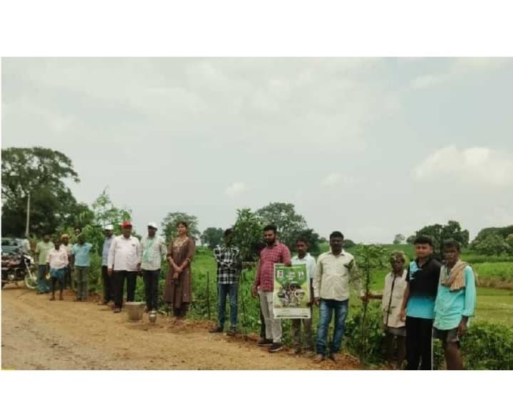 వనమహోత్సవంలో గంగారం అధికారులు - Udayam