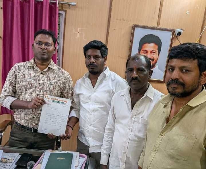 బహదూర్‌పల్లిలో హైమాస్ట్ లైట్ల మరమ్మతులకు వినతి - Udayam