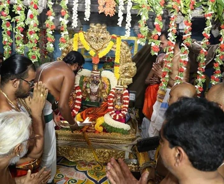 తిరుమలలో పురుశైవారి ఉత్సవం