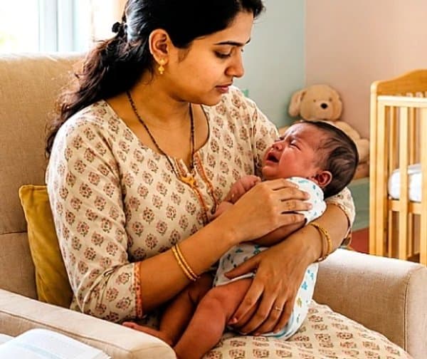 పిల్లల ఏడుపునకు కారణాలివే