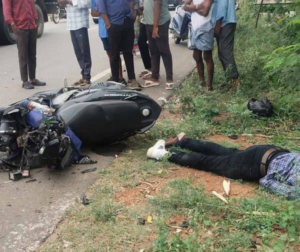 సిద్దిపేటలో రోడ్డు ప్రమాదం