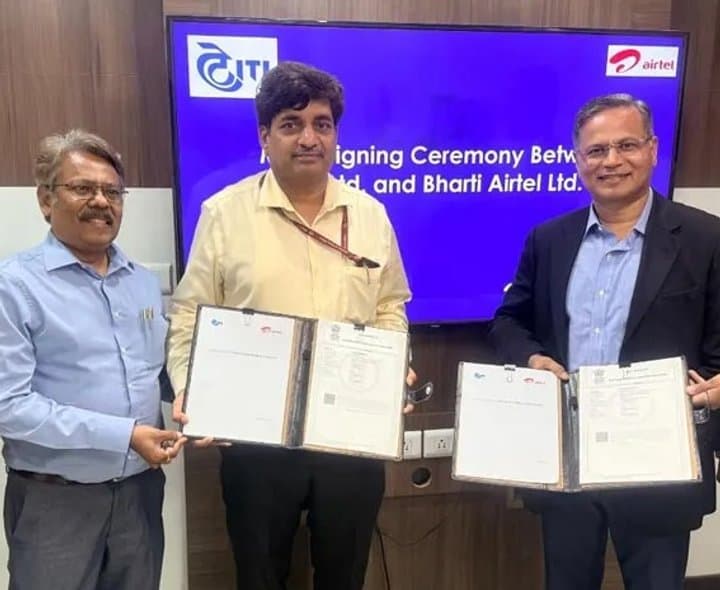 ఎయిర్‌టెల్‌తో ఐటీఐ భాగస్వామ్యం