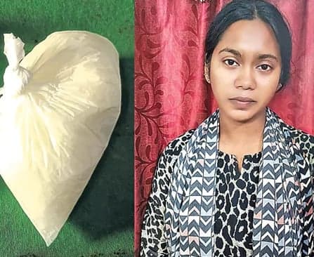 ప్రియుడి బెయిల్‌ కోసం డ్రగ్స్‌ రవాణా.. యువతి అరెస్ట్‌