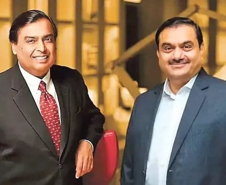 అదానీ కుటుంబం టాప్.. అంబానీ రెండో స్థానం