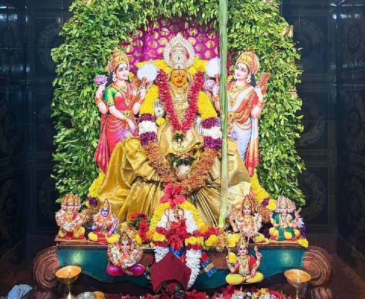 ఎచ్చెర్లలో లలితా త్రిపుర సుందరి దర్శనం - Udayam