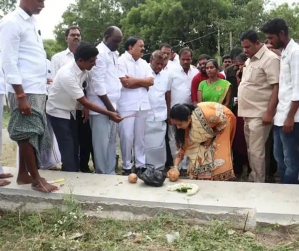 రామాలయ నిర్మాణానికి రూ. 40 లక్షల నిధులు