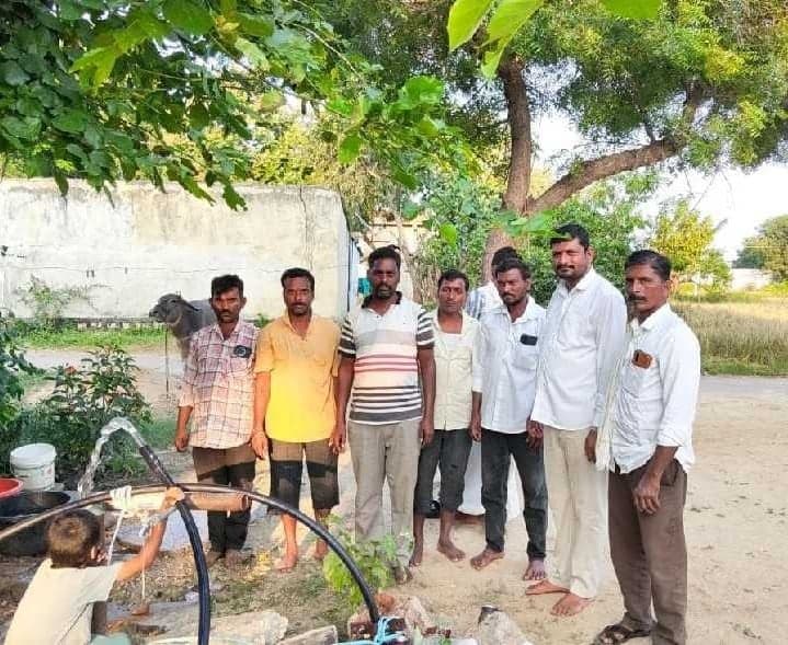 గన్యా తండాలో బోరు మోటారు ఏర్పాటు - Udayam