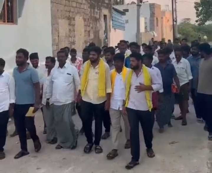 పత్తికొండలో టీడీపీ ప్రచార జోరు - Udayam
