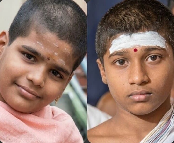 గోమాతను కాపాడే యత్నంలో ఇద్దరు వేద విద్యార్థులు మృతి