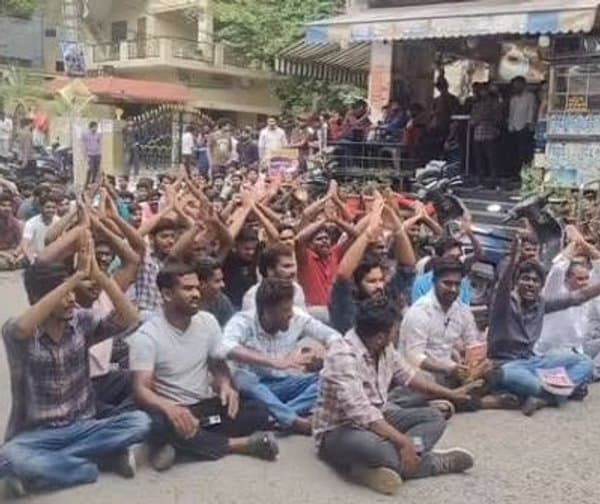 దిల్‌సుఖ్‌నగర్‌లో నిరుద్యోగుల గర్జన